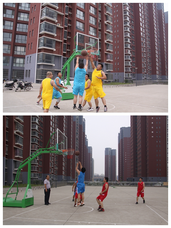 迎“十.一”三人制篮球赛